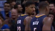Paul George Sinks The Crazy 3 Point Shot!