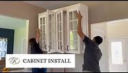 This Is How We Install Custom Kitchen Cabinets | Cabinet Installation Ep. 1