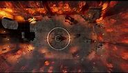 D&D | Town Center Fire | Animated Battle Maps