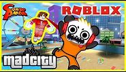 ALL SECRET ESCAPES IN ROBLOX MAD CITY ! Let's Play Mad City Roblox with Combo Panda