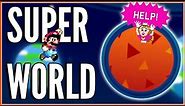 Playing Mario Maker 2 SUPER WORLDS!!!