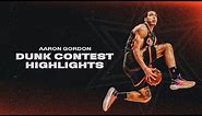 Aaron Gordon Dunk Contest Highlights (2016 & 2020)! | Orlando Magic