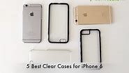 5 Best Clear iPhone 6S / 6 Cases - Moshi,X-Doria,Incase,Case-Mate,Griffin