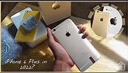 iPhone 6 Plus in 2022 unboxing | ☆ aesthetic ☆ (set up + camera test)