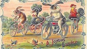 Vintage Easter Bunny Postcards