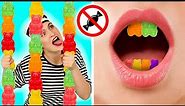 SNEAK FOOD INTO JAIL || How To Sneak Anything Anywhere! Cool Hacks And Edible DIY Ideas
