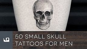 50 Small Skull Tattoos For Men