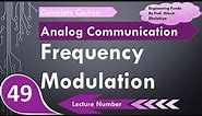 Frequency Modulation (FM) basics, Formula & Waveforms in Analog Communication by Engineering Funda