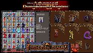 AD&D monster and character art compilation - Forgotten Realms: Unlimited Adventures - Gold Box SSI