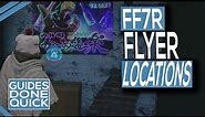 Final Fantasy 7 Remake Flyer Locations Guide