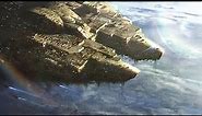 Enormous spaceship the Distraction of Enduring Conviction- Epic Space Battle