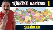 TÜRKİYE'NİN ŞEHİRLERİ OYUNU - Türkiye Harita Bilgisi Çalışması Kamp-1 (KPSS-AYT-TYT)