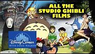 All the Disney Studio Ghibli Films - Disneycember