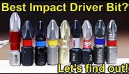 Which Impact Driver Bit is Best? Let's find out! Phillips #2 Showdown
