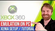 The Best Xbox 360 Emulator for PC: Xenia - Full install guide / setup / tutorial