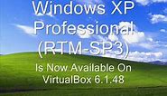 Windows XP Professional (RTM-SP3) (Now On VirtualBox) [Ad]