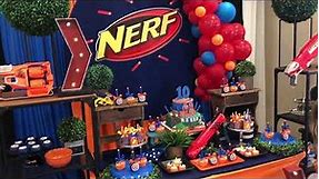 How to throw a CRAZY Nerf themed Birthday party!