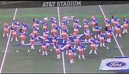 Dallas Cowboys cheerleaders pregame signature dance Thunderstruck 8/26/22