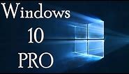 How To Install Windows 10 Pro 32-Bit Or 64-Bit (2016)