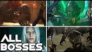 Crisis Core: FF7 - All Boss Fights (4K)