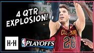 Kyle Korver Full Game 4 Highlights Cavs vs Pacers 2018 Playoffs - 18 Pts, CLUTCH!