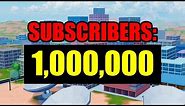 CAN WE HIT 1M SUBS THIS STREAM? | Roblox Jailbreak Live