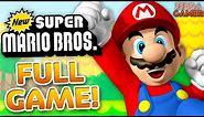 New Super Mario Bros. Full Game Walkthrough!