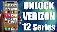 Unlock Verizon iPhone 12, 12 Mini, 12 Pro & 12 Pro Max by IMEI Permanently for ANY Carrier