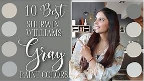 10 BEST Sherwin Williams Gray Paint Colors