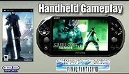 Crisis Core : Final Fantasy VII Handheld Gameplay | A Reunion? PSP on PS Vita