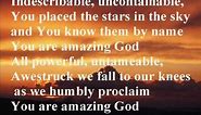 You Are Amazing God