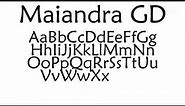 100 Random Alphabet Fonts (Read description)