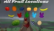 Roblox Treelands | All Fruit Locations