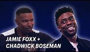 Jamie Foxx Talks Black Panther with Chadwick Boseman || OFF SCRIPT a Grey Goose Production