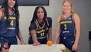 Indiana Fever | Peanut Butter Tic-Tac-Toe With Queen Egbo, Kristy Wallace & Maya Caldwell