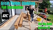 A great timber cladding and fitting guide. The Big Build episode 45