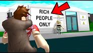GOLD DIGGER Only Lets RICH PEOPLE In.. The Inside WILL SHOCK YOU! (Roblox)