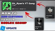 How to Add Clothing to your Roblox Group (update!) 2024 easy