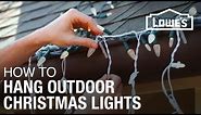 How To Hang Exterior Christmas Lights