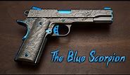 Cabot Blue Scorpion: One of A kind Custom 1911