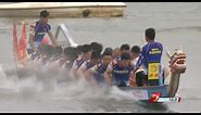 Moments of Dragon Boat Tournament Men's 100 Meter in China
