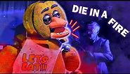 FNAF - Die In a Fire [Live-Action Music Video] - The Living Tombstone