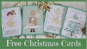 Free Christmas Card Printable ~ DIY Christmas Cards