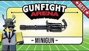 Roblox Gunfight Arena Best Gun - Minigun (Streaks)