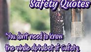Safety Quotes - workplace safety quotes | eris bamboo