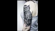 Best owl tattoo designs for women and guys
