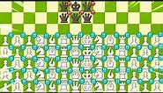 50 ALL CHESS PIECES VS 5 QUEENS | Chess Memes #101