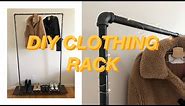 *How to make a clothing rack*