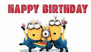 Minions Happy Birthday Song - Funny Minions Birthday Song