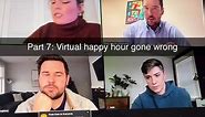 Virtual Happy Hour Gone Wrong - Hilarious Office Zoom Meeting Comedy